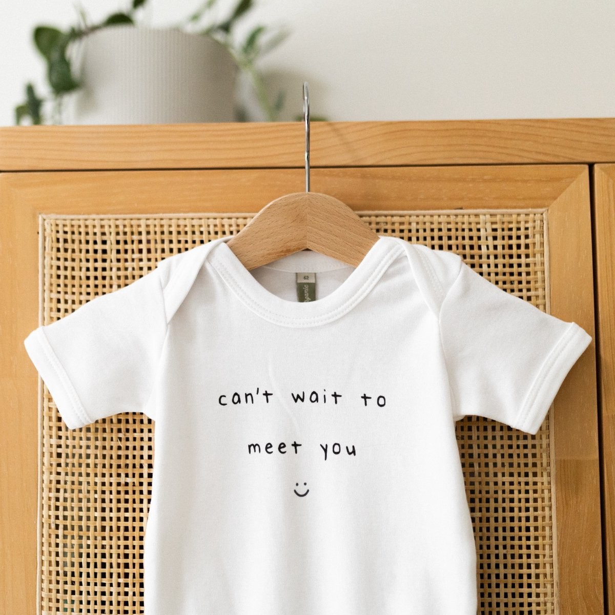 Baby rompertje - Can’t wait to meet you